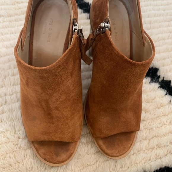 Rag & Bone peep toe booties - Picture 2 of 7